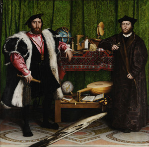 Hans Holbein, De Ambasadeurs (National Gallery, Londen)